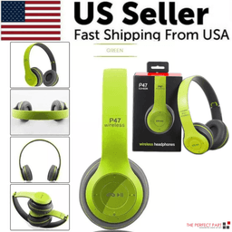 image-Wireless Bluetooth 5.0 Headphones Headset Over-Ear FM Radio MIC