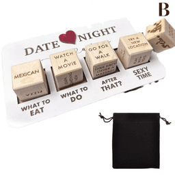image-Date Night Dice After Dark Edition Date Night Wooden Dice Game For