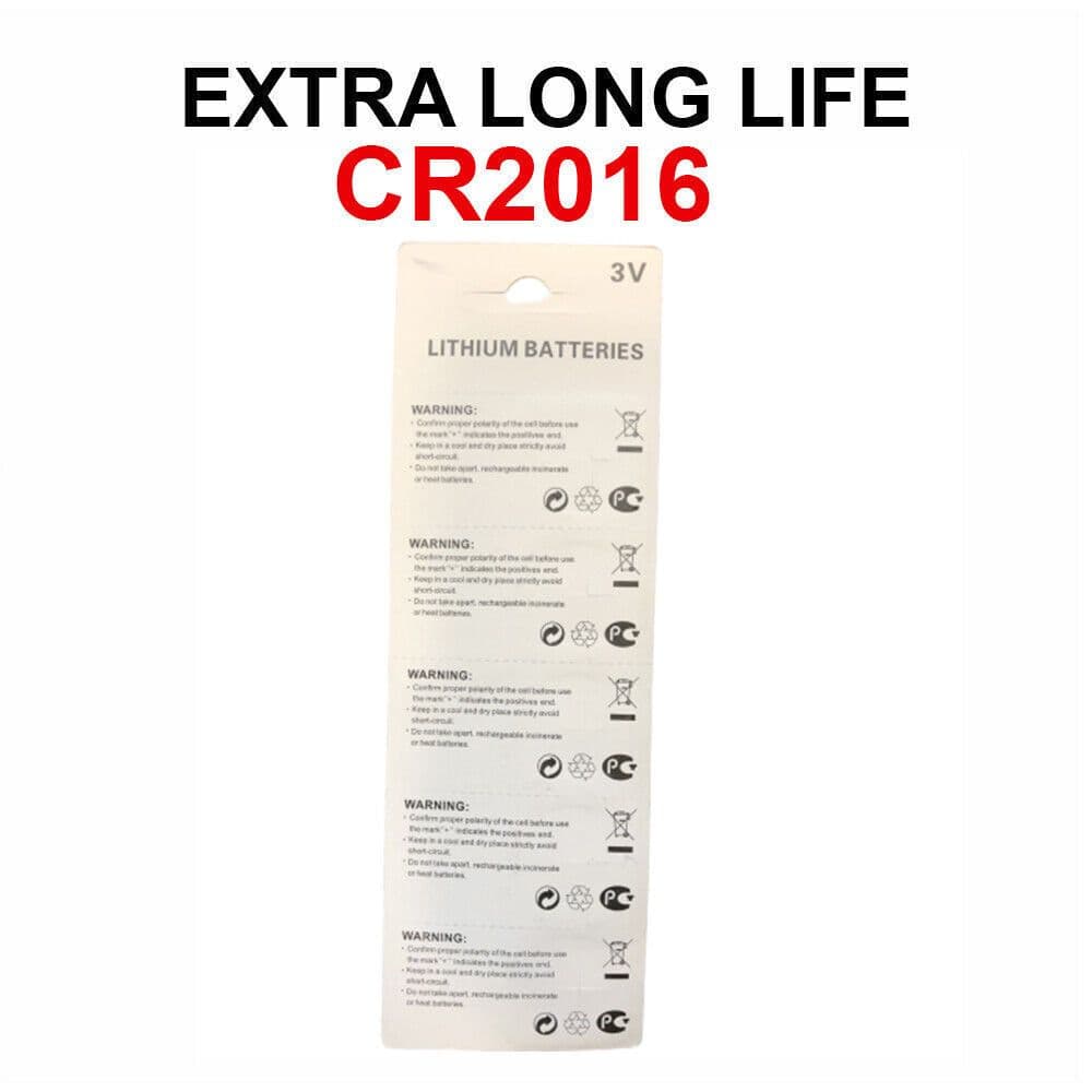 image-5 x Fresh CR 2016 CR2016 ECR2016 BR2016 LITHIUM COIN CELL Battery Exp