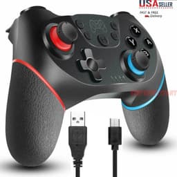 image-Wireless Pro Controller Gamepad For Nintendo Switch Joypad Joystick