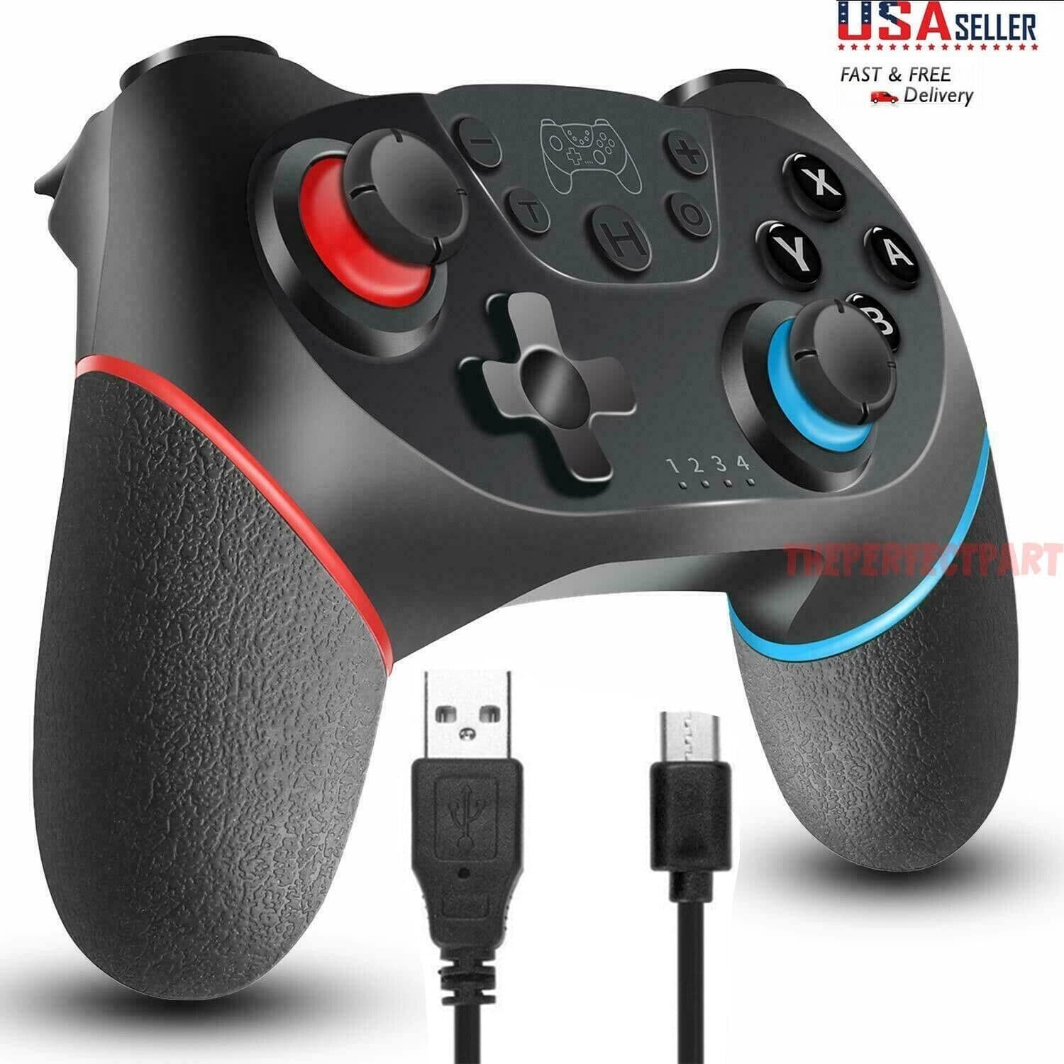 image-Wireless Pro Controller Gamepad For Nintendo Switch Joypad Joystick