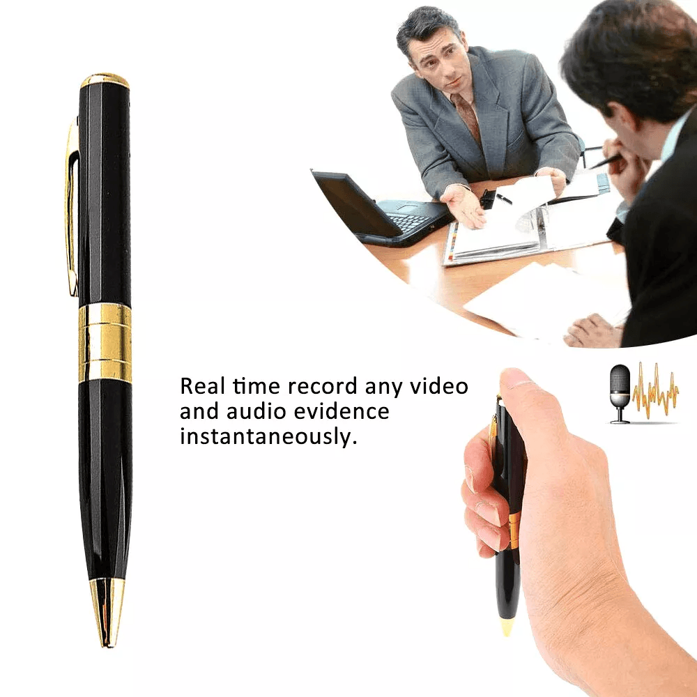 image-Pen Camera Cam Mini Hidden Pocket Audio Video Recorder DVR Security