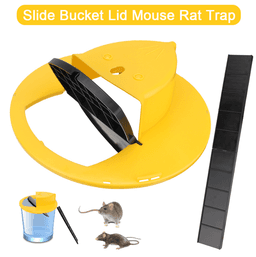 image-Mouse Rat Trap Flip & Slide Mouse Trap Bucket Catcher Mousetrap Slide