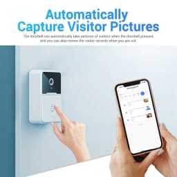 image-Wireless Security Smart WiFi Doorbell Intercom Video Camera Door Ring