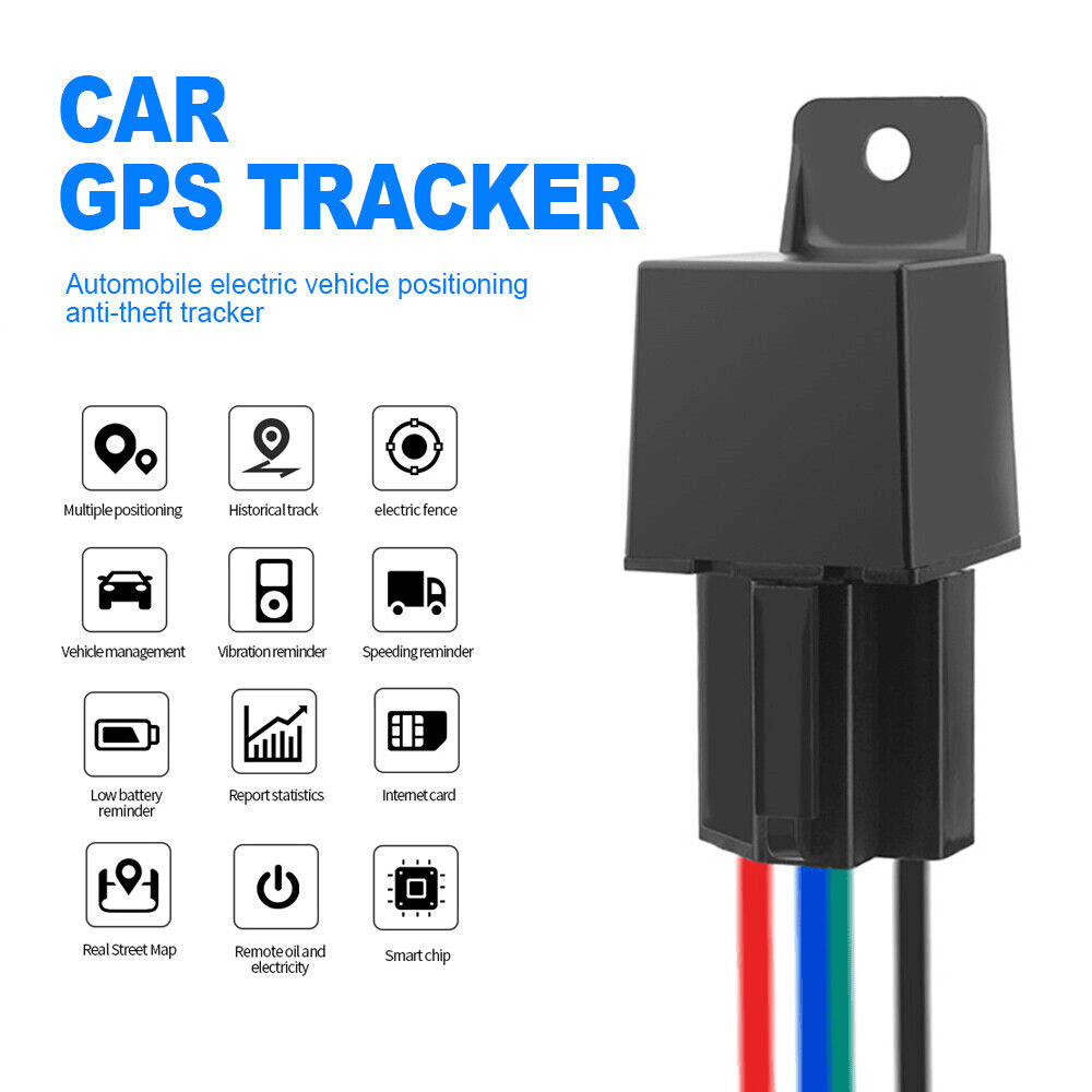image-GPS Tracker Real-Time Tracking Locator Device GPRS GSM Car/Motorcycle