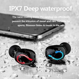 image-Bluetooth 5.1 Headset TWS Wireless Earphones Mini Earbuds Stereo