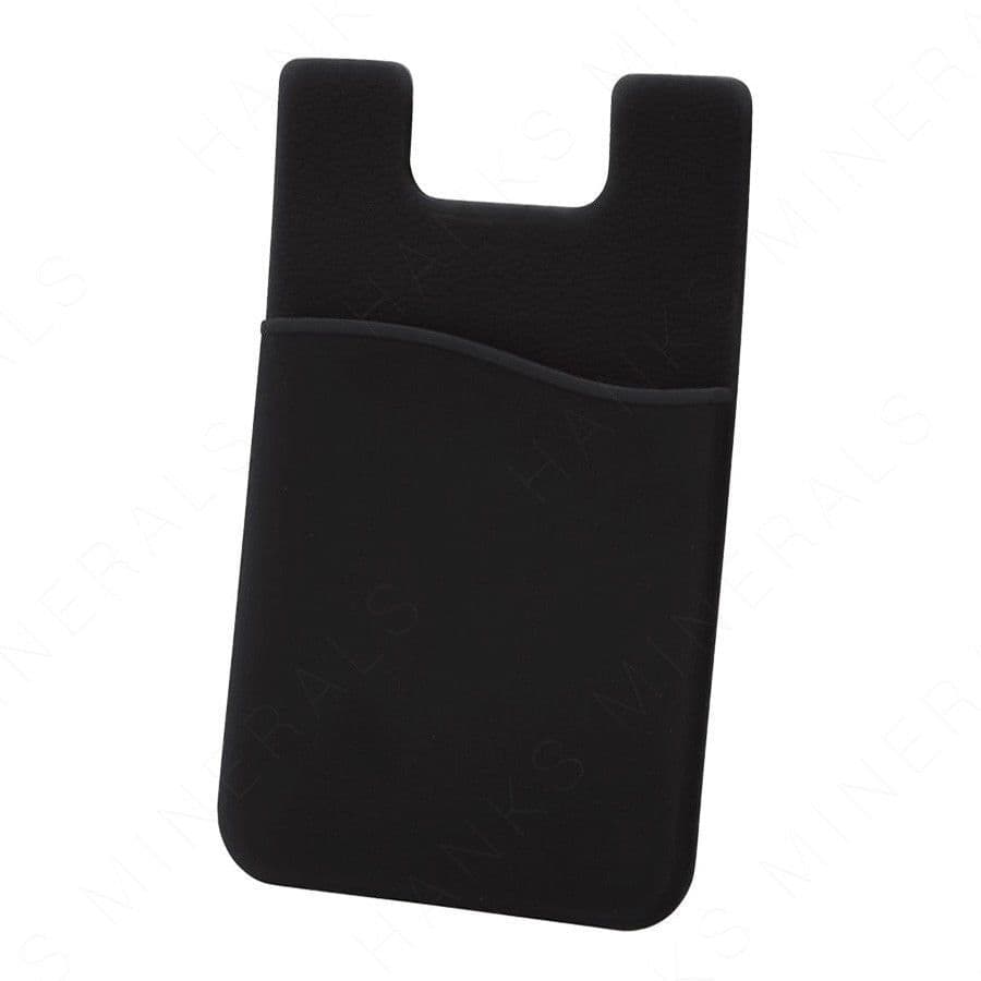 image-5x Silicone Credit Card Holder Cell Phone Wallet Pocket Sticker