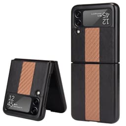 image-For Samsung Galaxy Z Flip 3 5G Slim Folding Leather Shockproof Phone