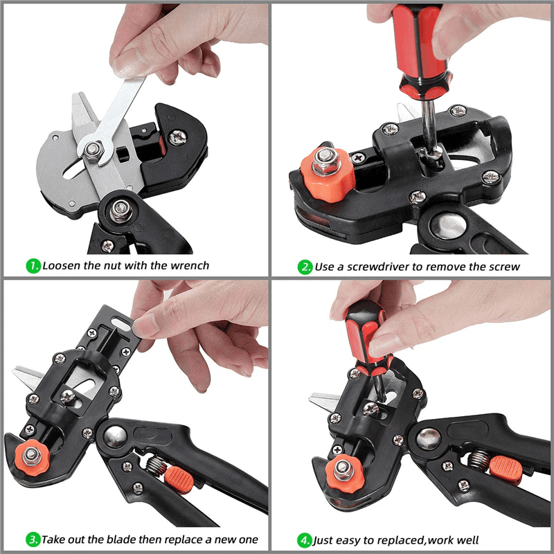 image-Garden Tree Grafting Knife Pruning Pruner Shears Snip Scissors Cutting