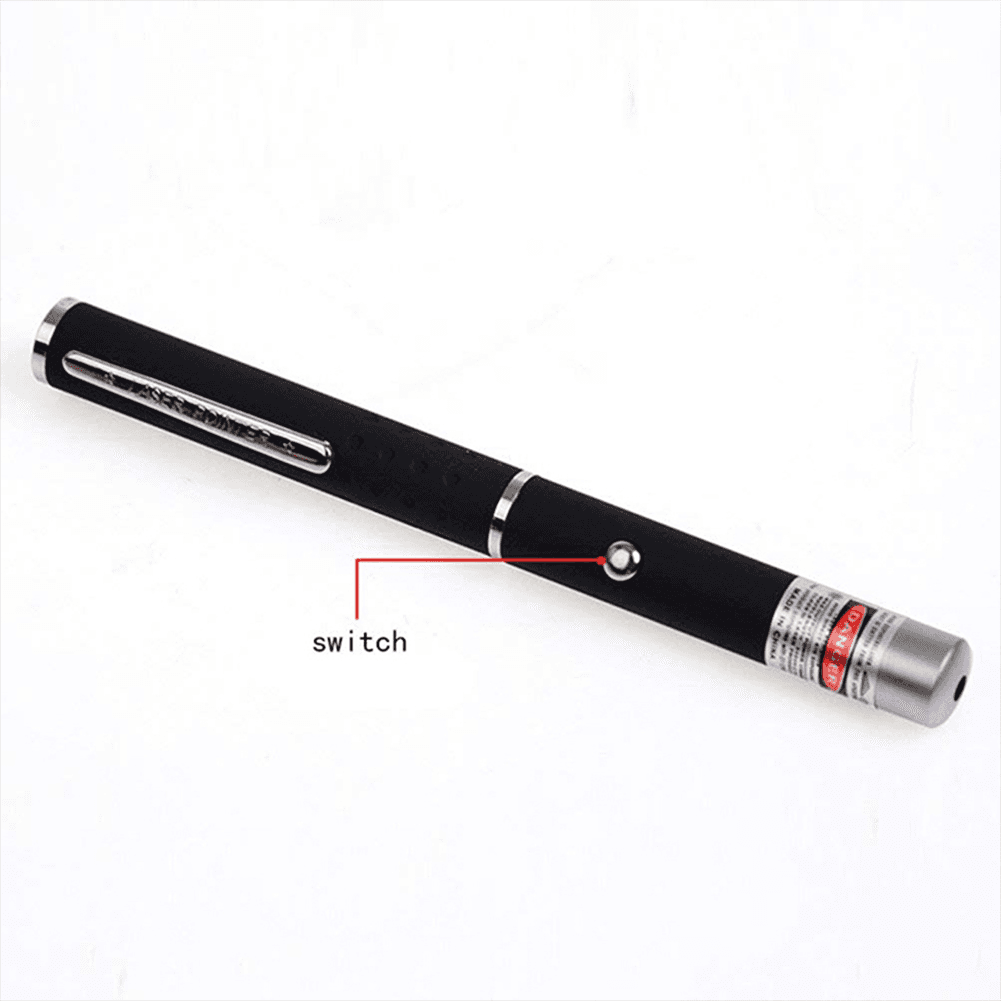 image-3 Packs 900Mile Laser Pointer Pen Green Blue Red Light Visible Beam