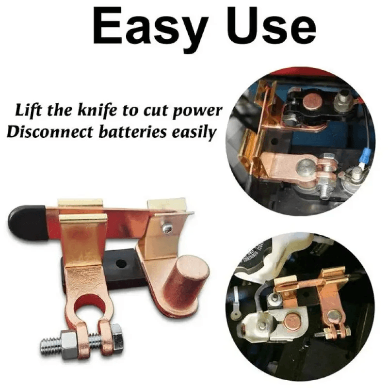 image-Battery Isolator Switch Disconnect Power Cut Off Kill For Car Vehicle