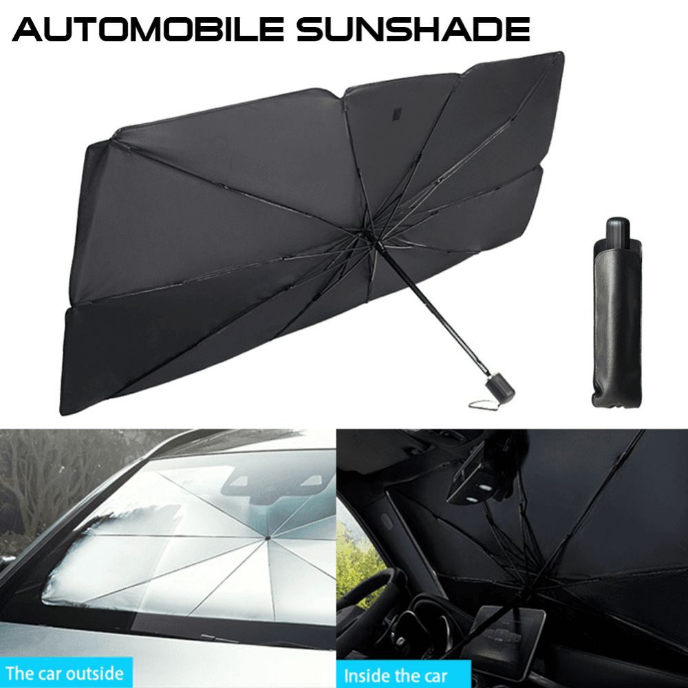 image-51" Car Windshield Sun Shade Foldable Umbrella Front Window Cover
