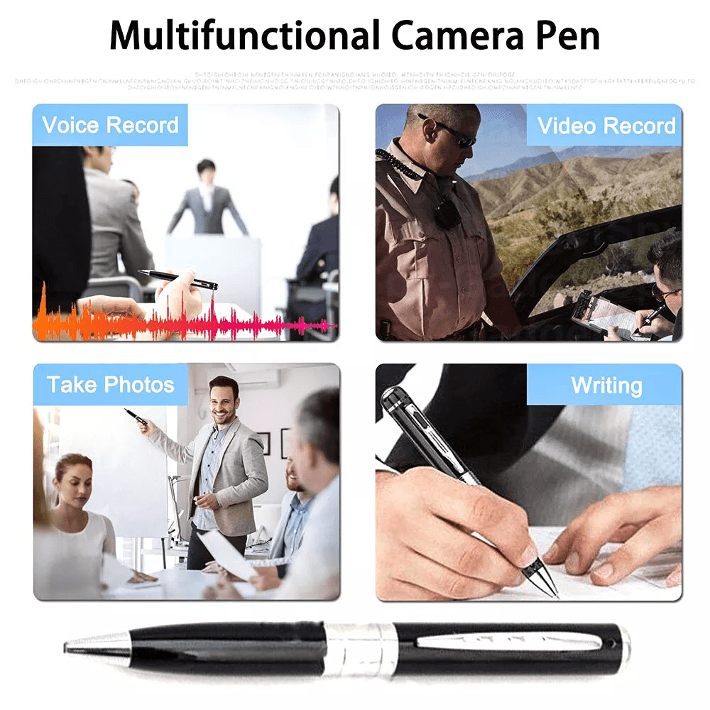 image-Pen Camera Cam Mini Hidden Pocket Audio Video Recorder DVR Security