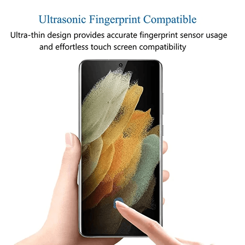 image-2-Pack Anti-Spy Privacy Hydrogel Screen Protector For Samsung S23