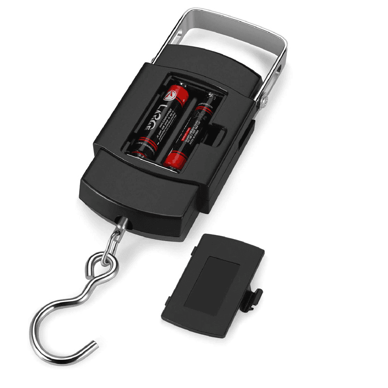 image-Portable Fish Scale Travel LCD Digital Hanging Luggage Electronic