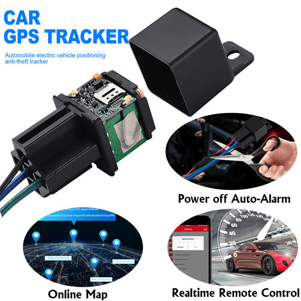 image-GPS Tracker Real-Time Tracking Locator Device GPRS GSM Car/Motorcycle
