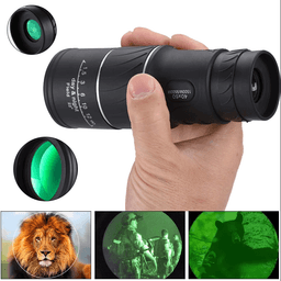 image-40X60 Monocular Binoculars With Night Vision BAK4 Prism High Power