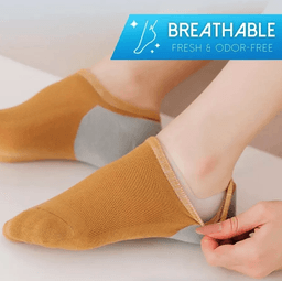 image-Concealed Footbed Enhancers Invisible Height Increase Silicone Insoles