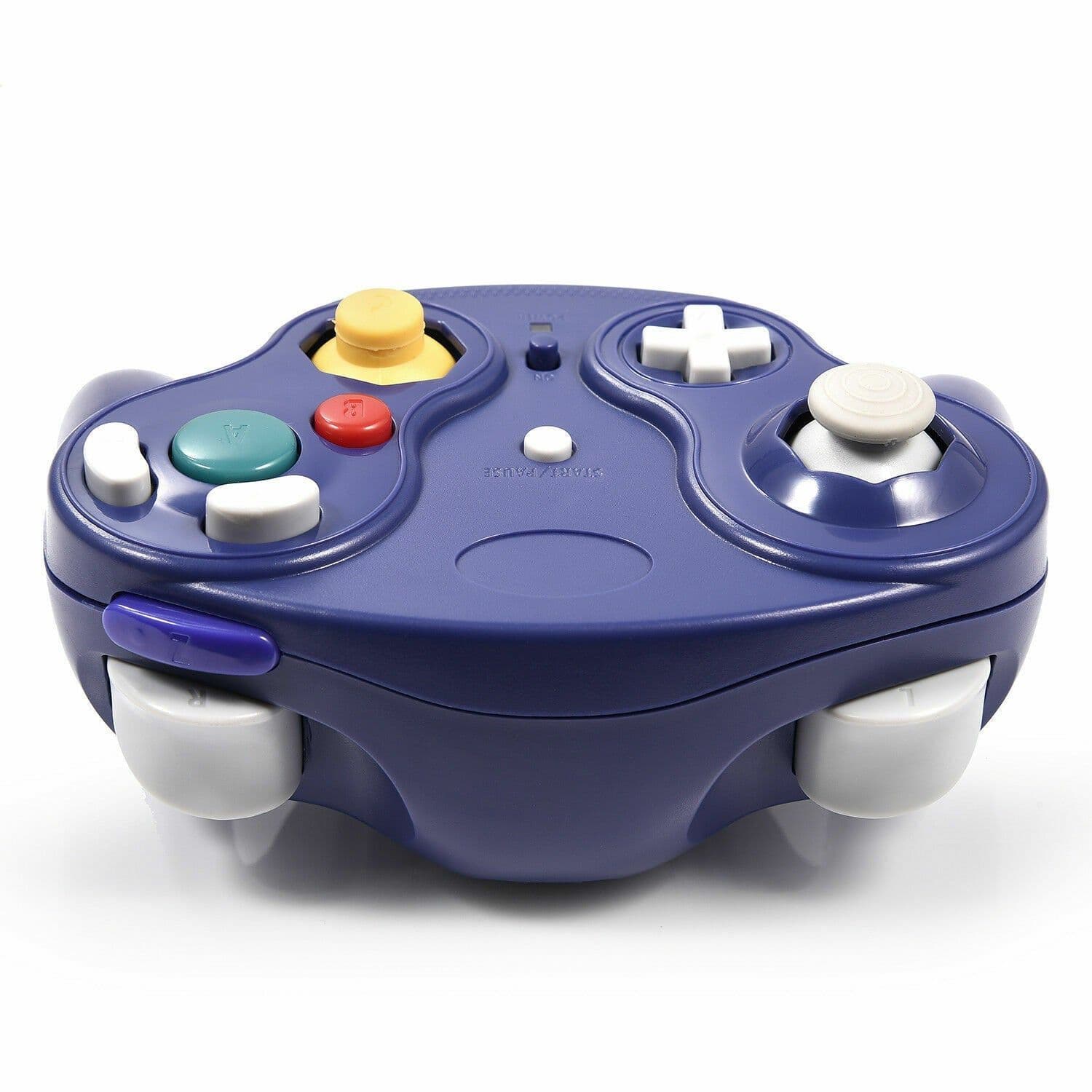 image-Wireless Game Controller With Adapter For Original Gamecube Retro