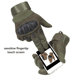 image-Tactical Motorcycle Motocross Full Finger Gloves Motorbike Riding