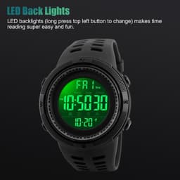 image-SKMEI Men's Digital Army Military Sport Quartz Analog Chrono