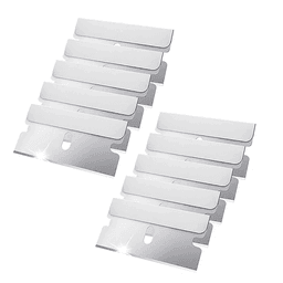 image-100 PCS Razor Blades Single Edge Extra Sharp Heat Treated Safety Knife