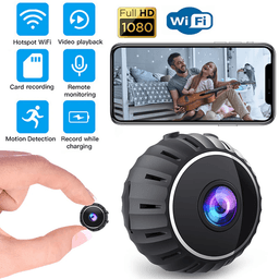 image-Mini Hidden Spy Nanny Camera Wireless Nanny Cam WiFi Home Security HD