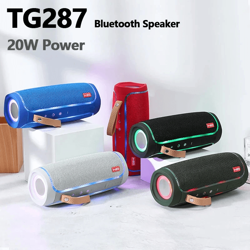 image-Bluetooth Speaker Wireless Waterproof Outdoor Stereo Bass USB/TF/FM