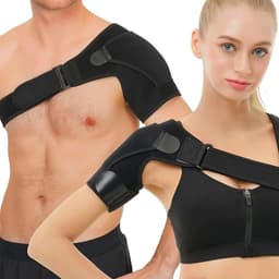 image-Shoulder Brace Support Compression Sleeve Torn Rotator Cuff AC Joint