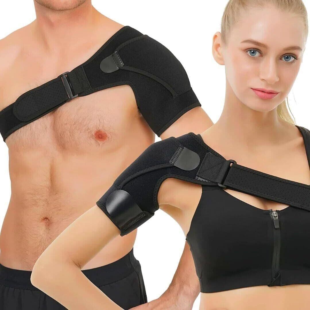 image-Shoulder Brace Support Compression Sleeve Torn Rotator Cuff AC Joint