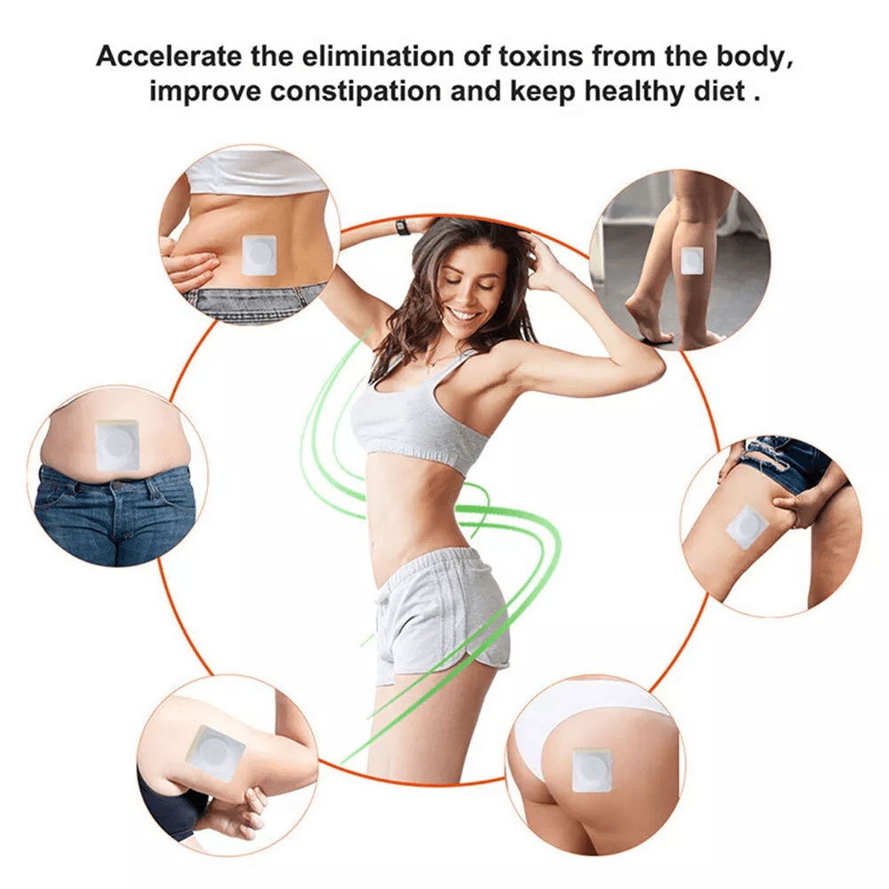 image-60PCS Slim Patch Weight Loss Slimming Diets Pads Detox Burn Fat