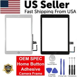 image-OEM SPEC Digitizer Glass Touch Screen For iPad 6 9.7 6th Gen 2018 +