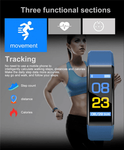 image-Fitness Smart Watch Activity Tracker Heart Rate For Women Men Oxygen