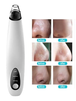image-Electric Blackhead Remover Cleaner Face Diamond Pore Vacuum Suction