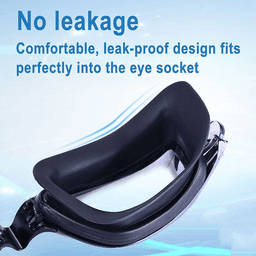 image-Clear Comfortable Swimming Goggles UV- Anti-Fog Swim Glasses Mirror