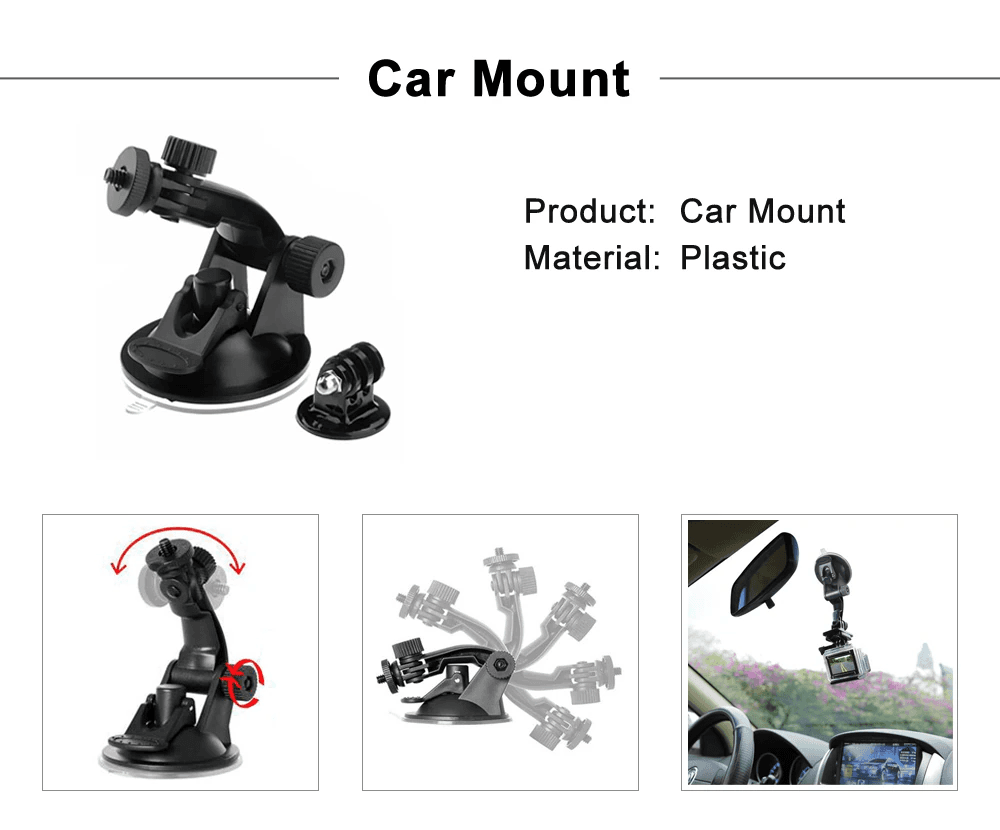 image-Accessories Kit Mount For GoPro Hero 11 10 9 8 7 6 Session