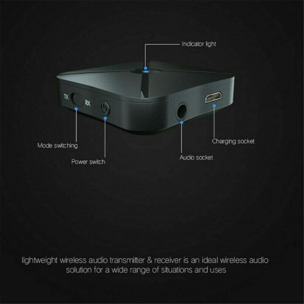 image-2in1 Bluetooth Transmitter Receiver Wireless Adapter TV Home Stereo