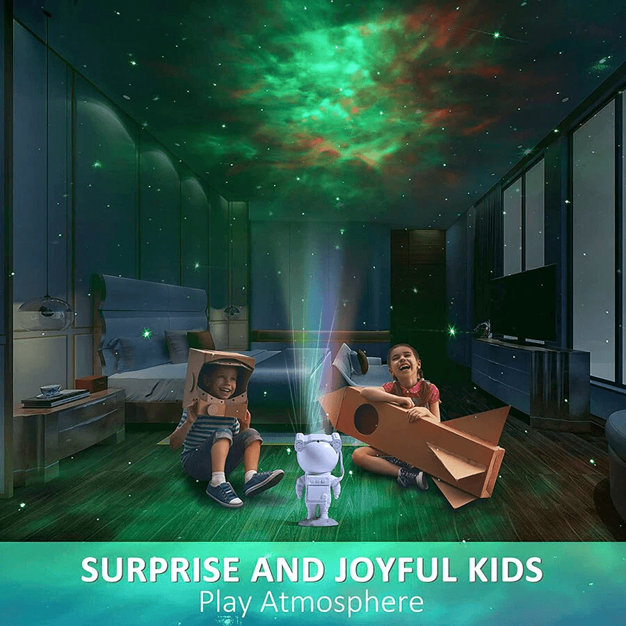 image-Astronaut Projector Galaxy Starry Sky Night Light Ocean Star LED Lamp