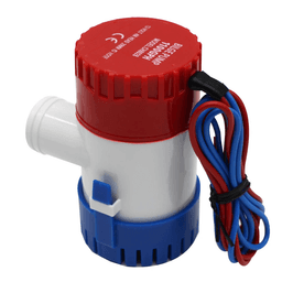 image-1100GPH 12V Electric Marine Submersible Bilge Sump Water Pump For Boat