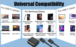 image-45W USB-C Super Fast Wall Charger 10FT Cable For Samsung Galaxy S20
