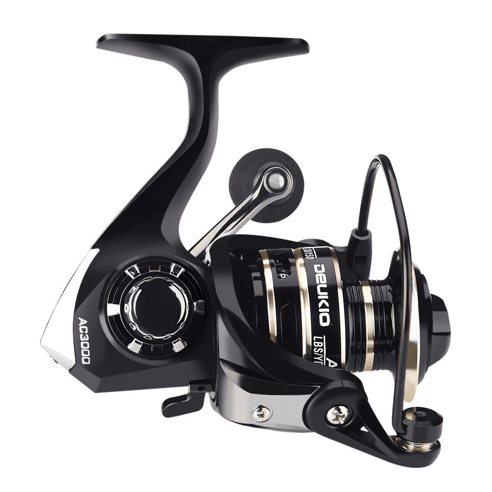 image-12BB Metal Spinning Fishing Reel 5.2:1 Freshwater Saltwater Left Right