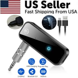 image-USB Wireless Bluetooth 5.0 Transmitter Receiver 2in1 Audio Adapter