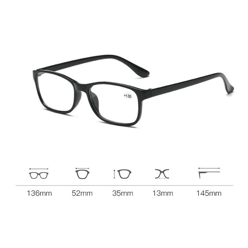 image-Reading Glasses Mens Womens Unisex Readers Eyeglasses 8 Pack Glasses