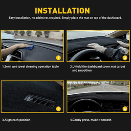image-For Toyota Camry 2007-2011 US DashMat Dash Cover Dashboard Mat Car