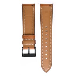 image-18mm 20mm 22mm Classic Genuine Leather Watch Band Strap Quick Release