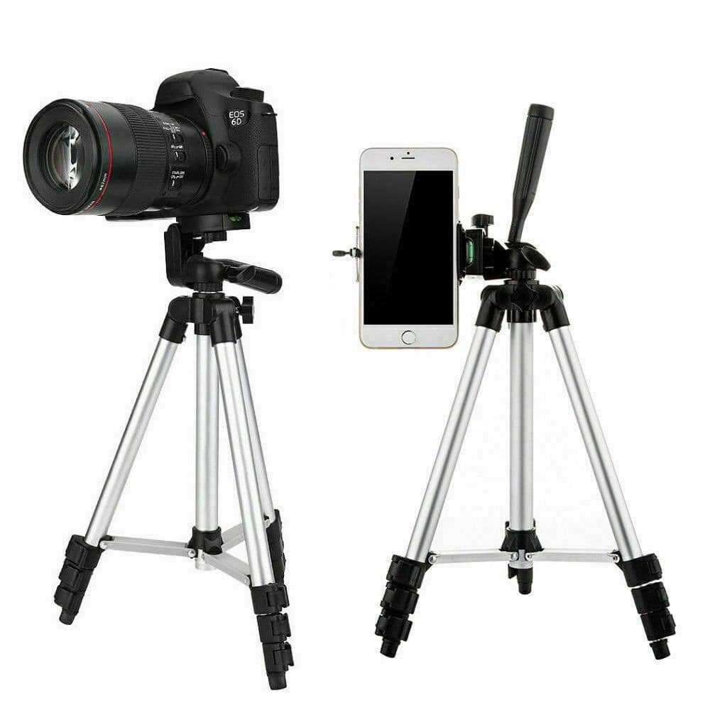 image-Professional Camera Tripod Stand Holder Mount For iPhone Samsung Cell