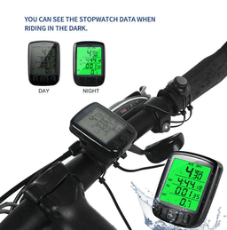 image-Bike Bicycle Speedometer Cycle Digital Odometer Computer Waterproof