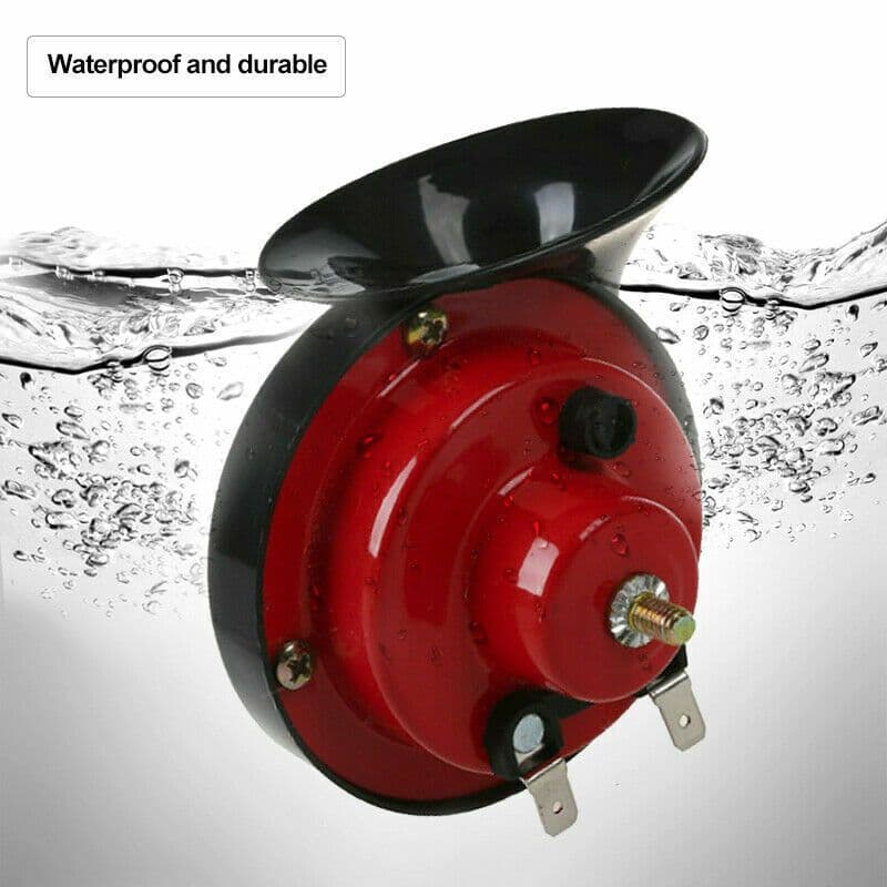 image-2PC 12V 300DB Super Loud Train Air Horn Waterproof Motorcycle Car