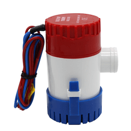 image-1100GPH 12V Electric Marine Submersible Bilge Sump Water Pump For Boat
