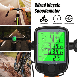 image-Bike Bicycle Speedometer Cycle Digital Odometer Computer Waterproof